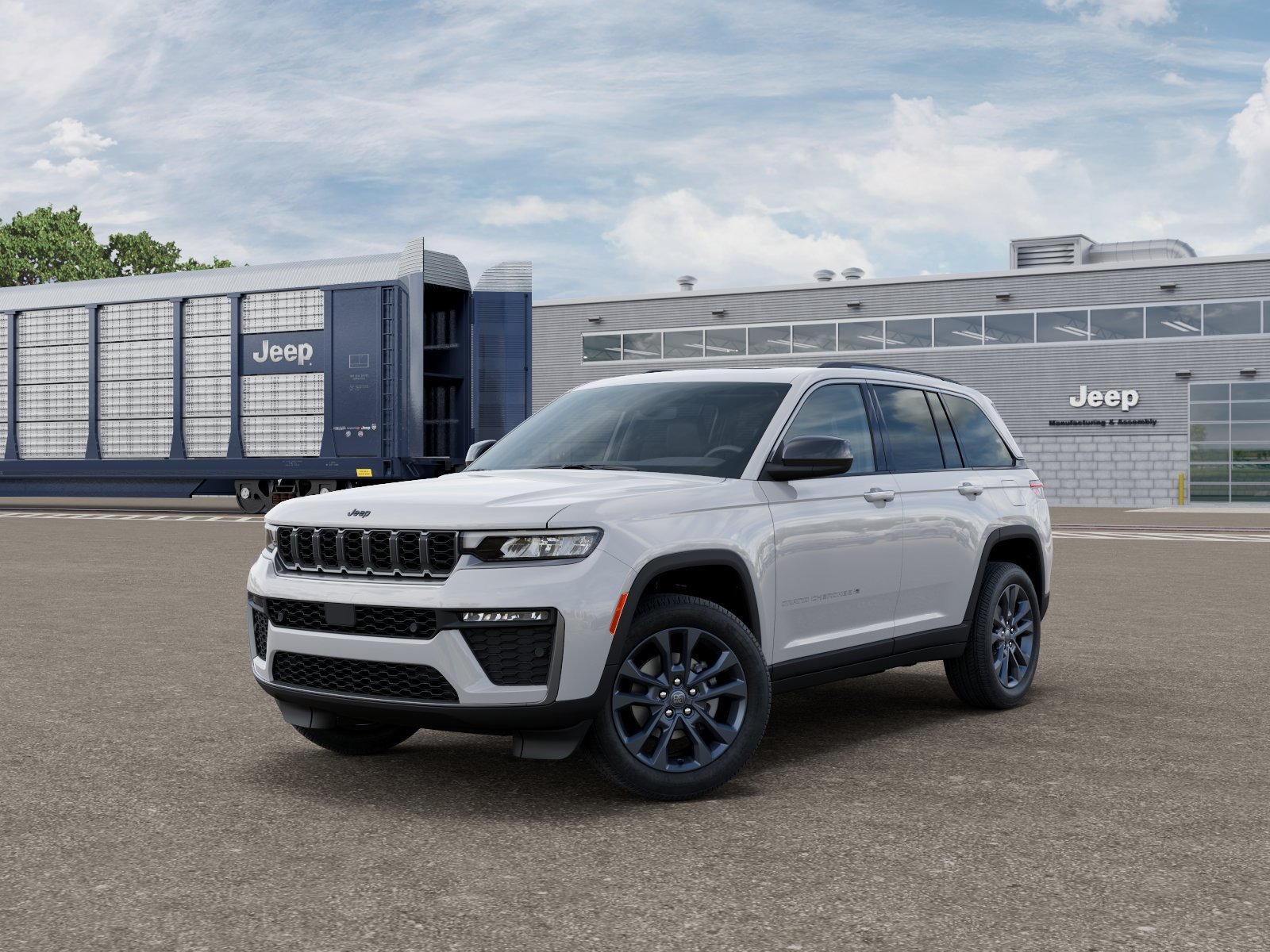 New 2026 Bright White Clear-Coat Exterior Paint Jeep 85th Anniversary Edition image 1