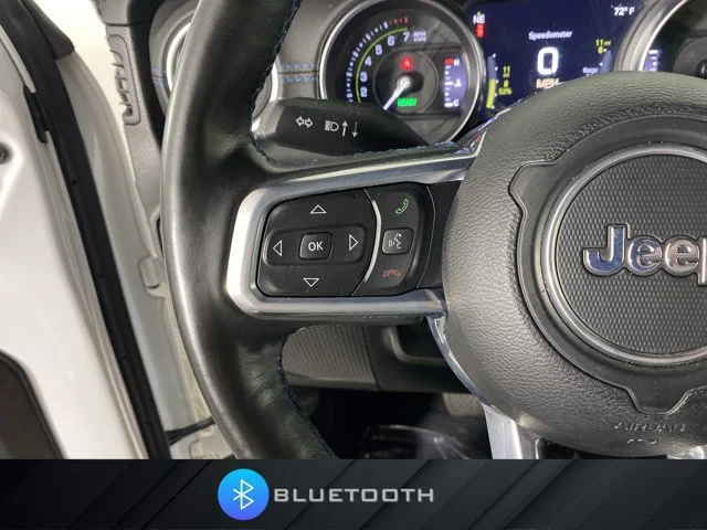 Used 2021 White Jeep Unlimited Rubicon 4xe image 24