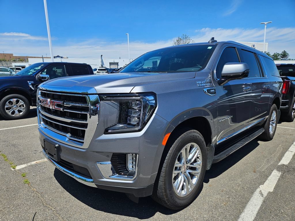 Certified Used 2022 Satin Steel Metallic GMC SLT image 2