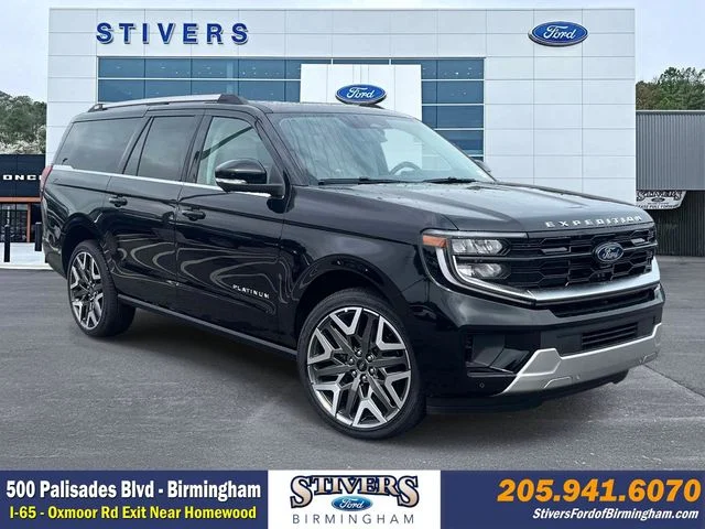 New 2026 Agate Black Metallic Ford Platinum image 1