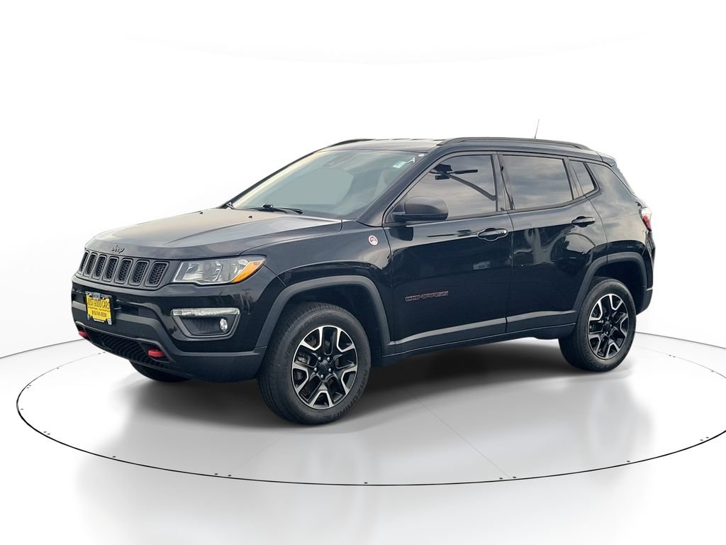 Used 2021 Jeep Compass Trailhawk with VIN 3C4NJDDB4MT501519 for sale in Shorewood, IL
