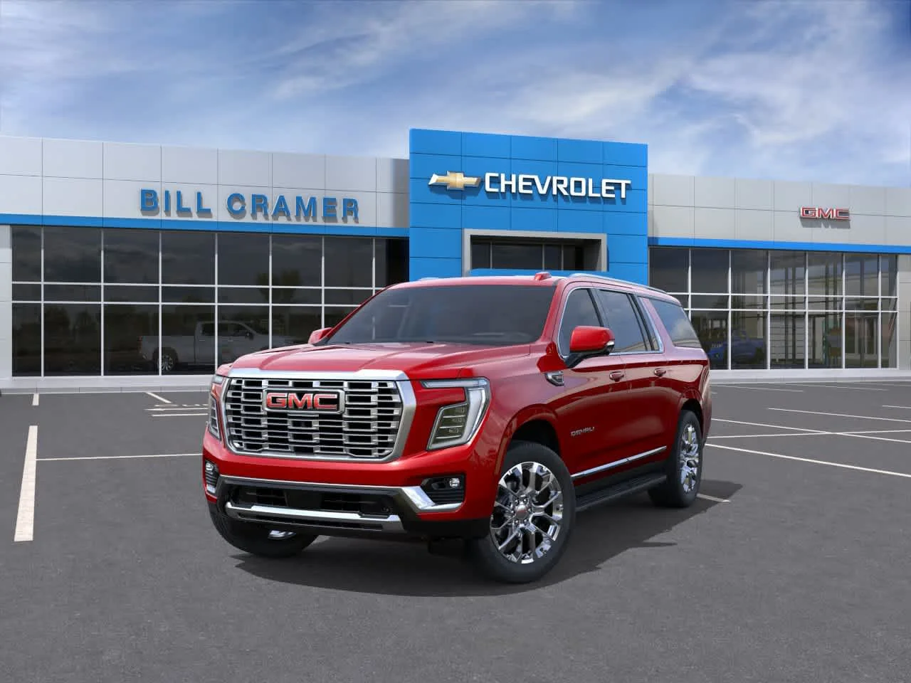 New 2026 Volcanic Red Tintcoat GMC Denali image 8