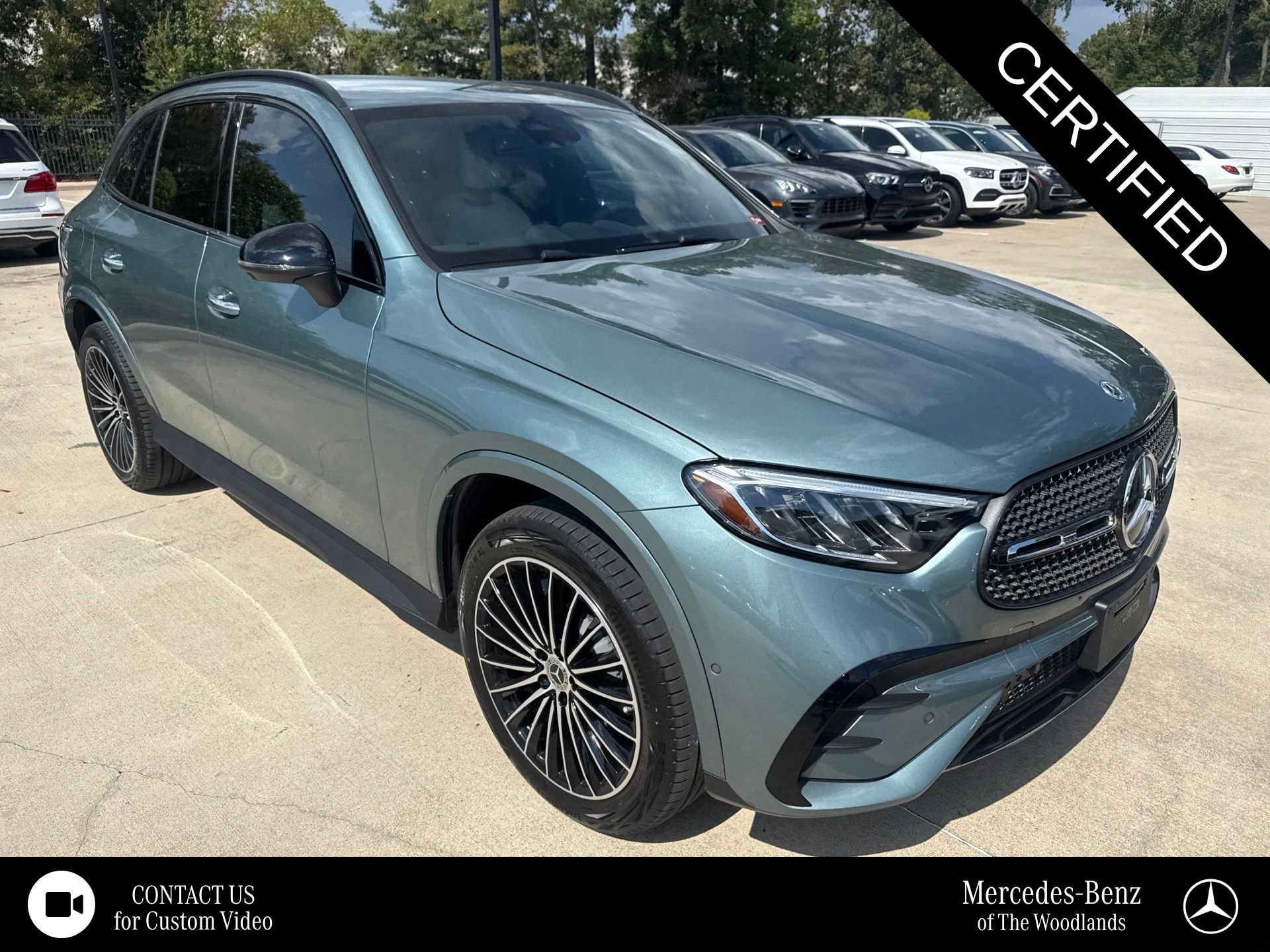 Certified Used 2026 Verde Silver Metallic Mercedes-Benz GLC 300 image 1
