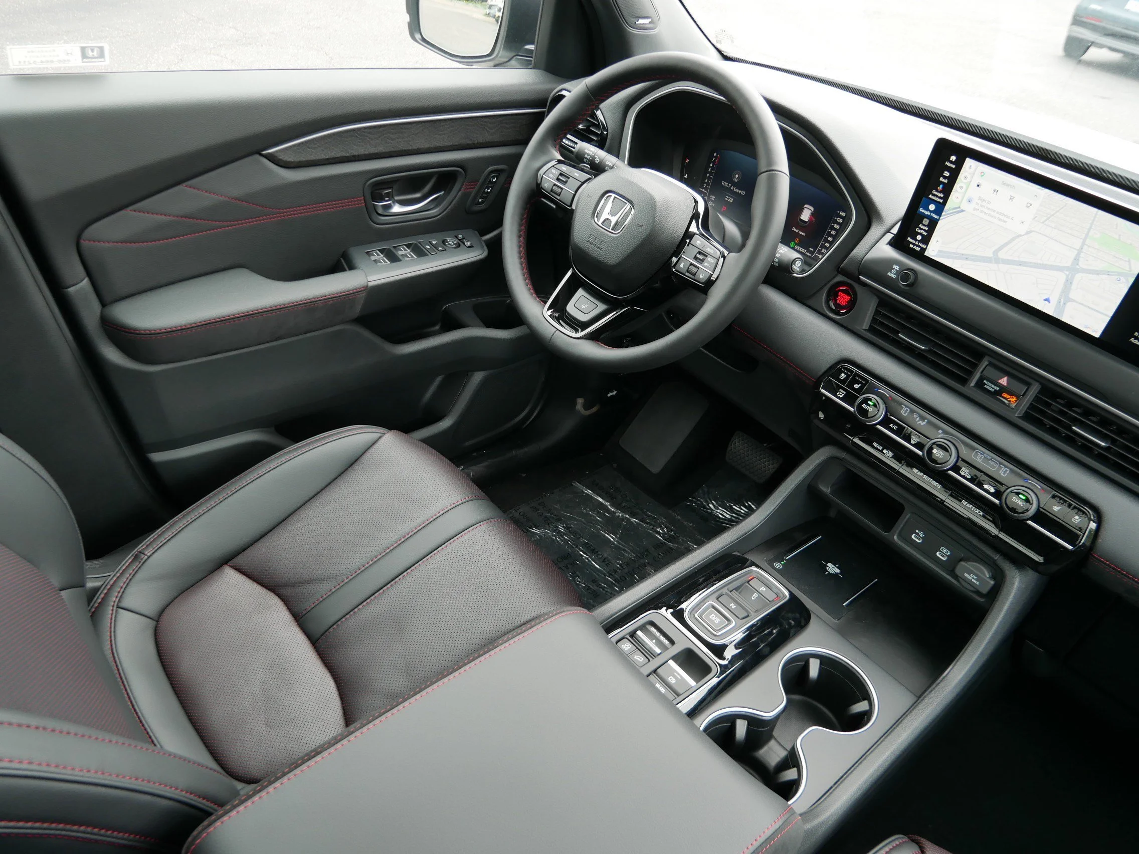 New 2026 Platinum White Pearl Honda Black Edition image 9