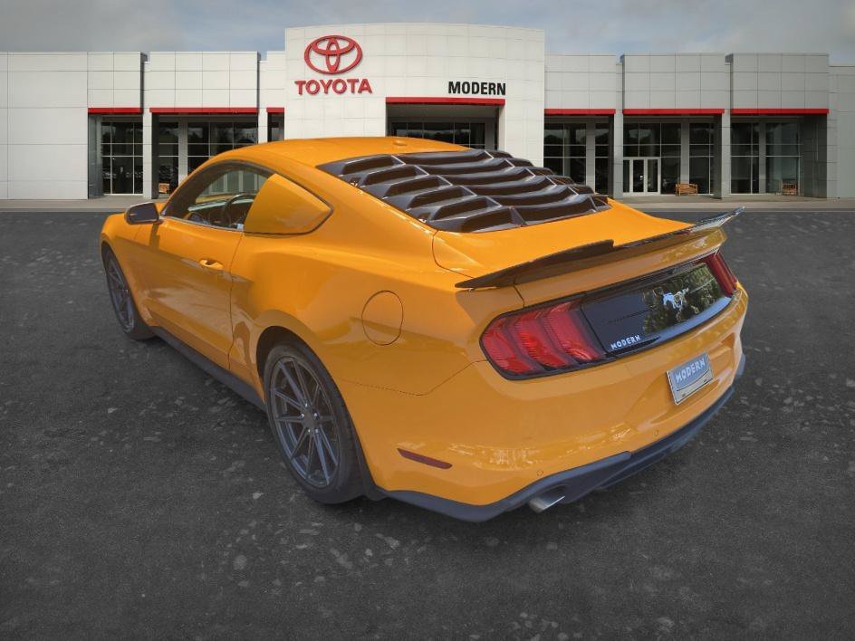 Used 2018 Orange Fury Metallic Tri-Coat Ford EcoBoost image 6
