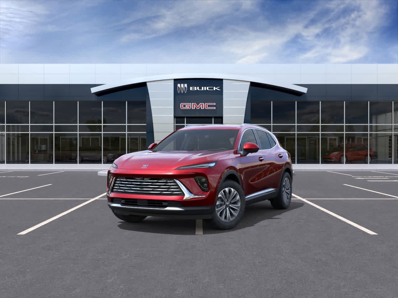 New 2026 Brilliant Red Buick Preferred image 8