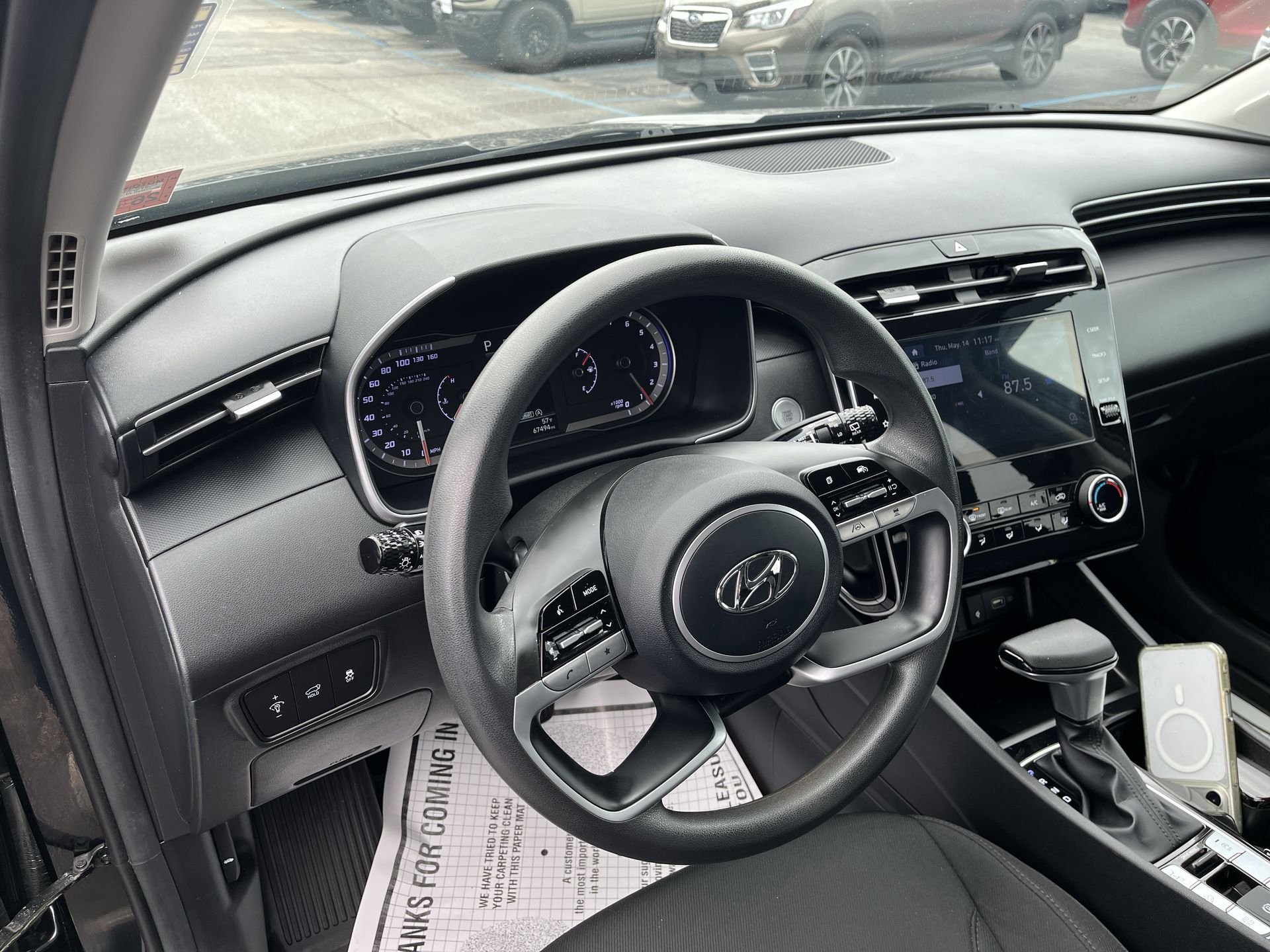 Used 2023 Phantom Black Hyundai SEL image 7