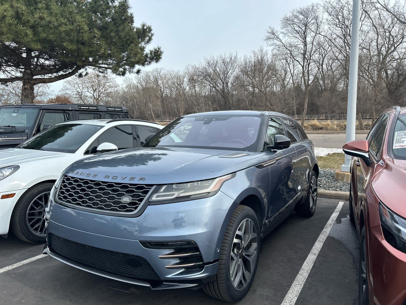 Used 2019 Land Rover Range Rover Velar SE with VIN SALYL2EV1KA787153 for sale in Minneapolis, Minnesota