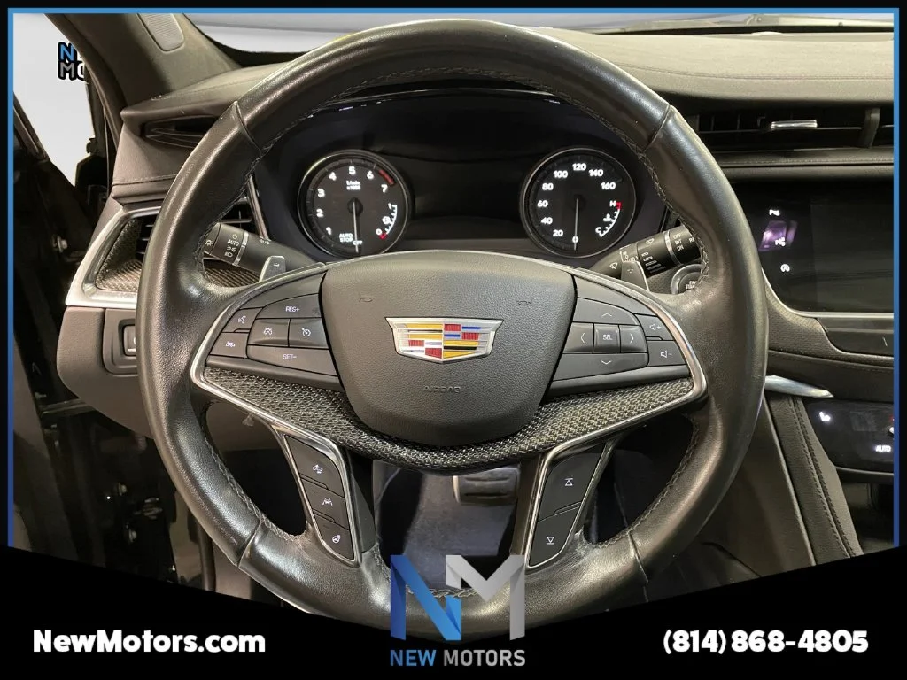 Used 2022 Black Metallic Cadillac Sport image 12