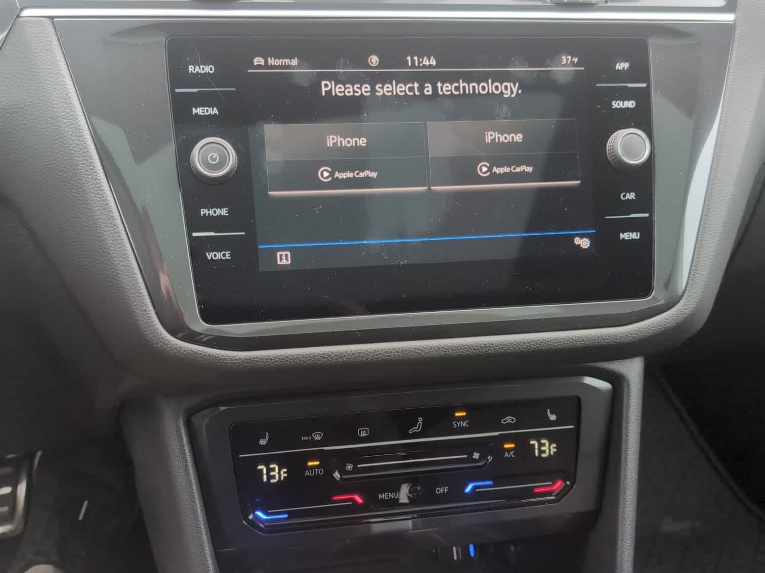 Certified 2024 Volkswagen Tiguan SE R-LINE BLACK with VIN 3VV8B7AX8RM060461 for sale in Saint Louis Park, Minnesota