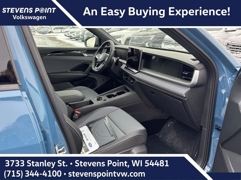 New 2026 Monterey Blue Pearl Volkswagen 2.0T SE R-Line Black image 32