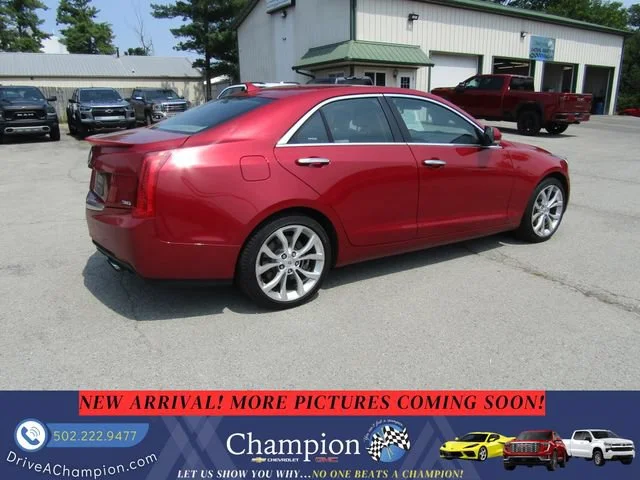 Used 2013 CRYSTAL RED TINTCOAT Cadillac Premium image 4