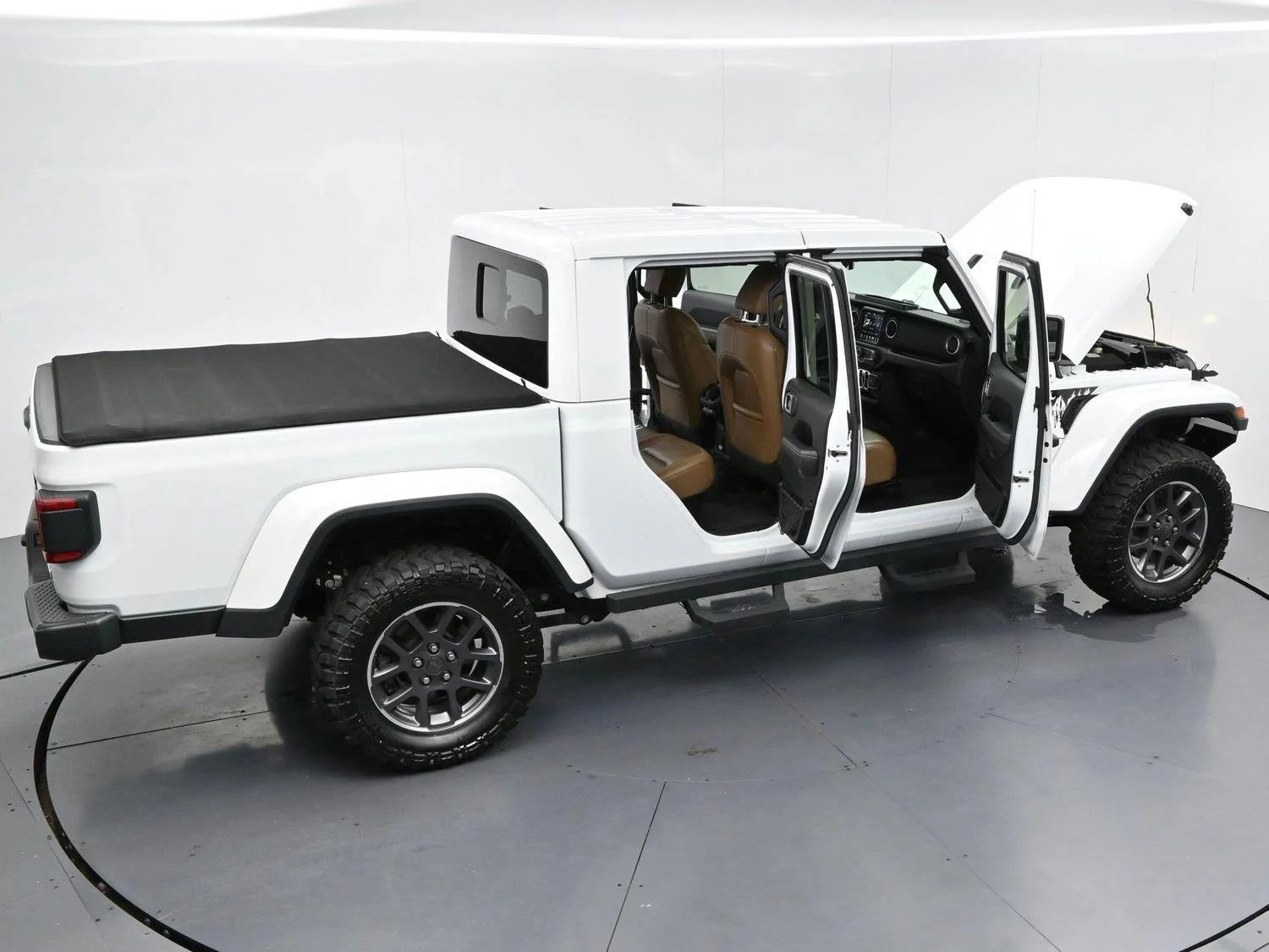 Used 2020 Bright White Clearcoat Jeep Overland image 36