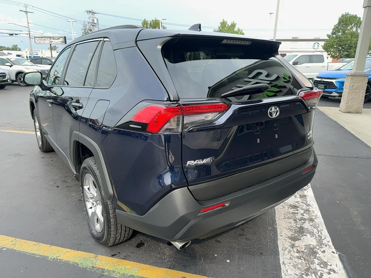 Used 2025 Blue Toyota XLE image 4