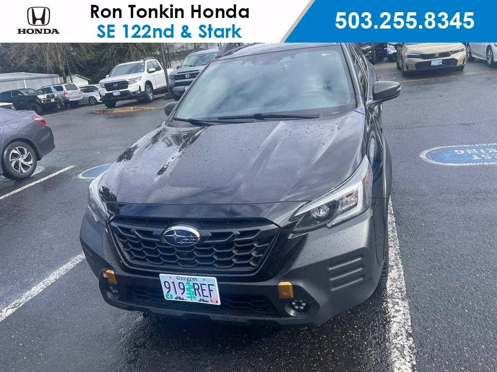 Used 2023 Crystal Black Silica Subaru Wilderness image 1