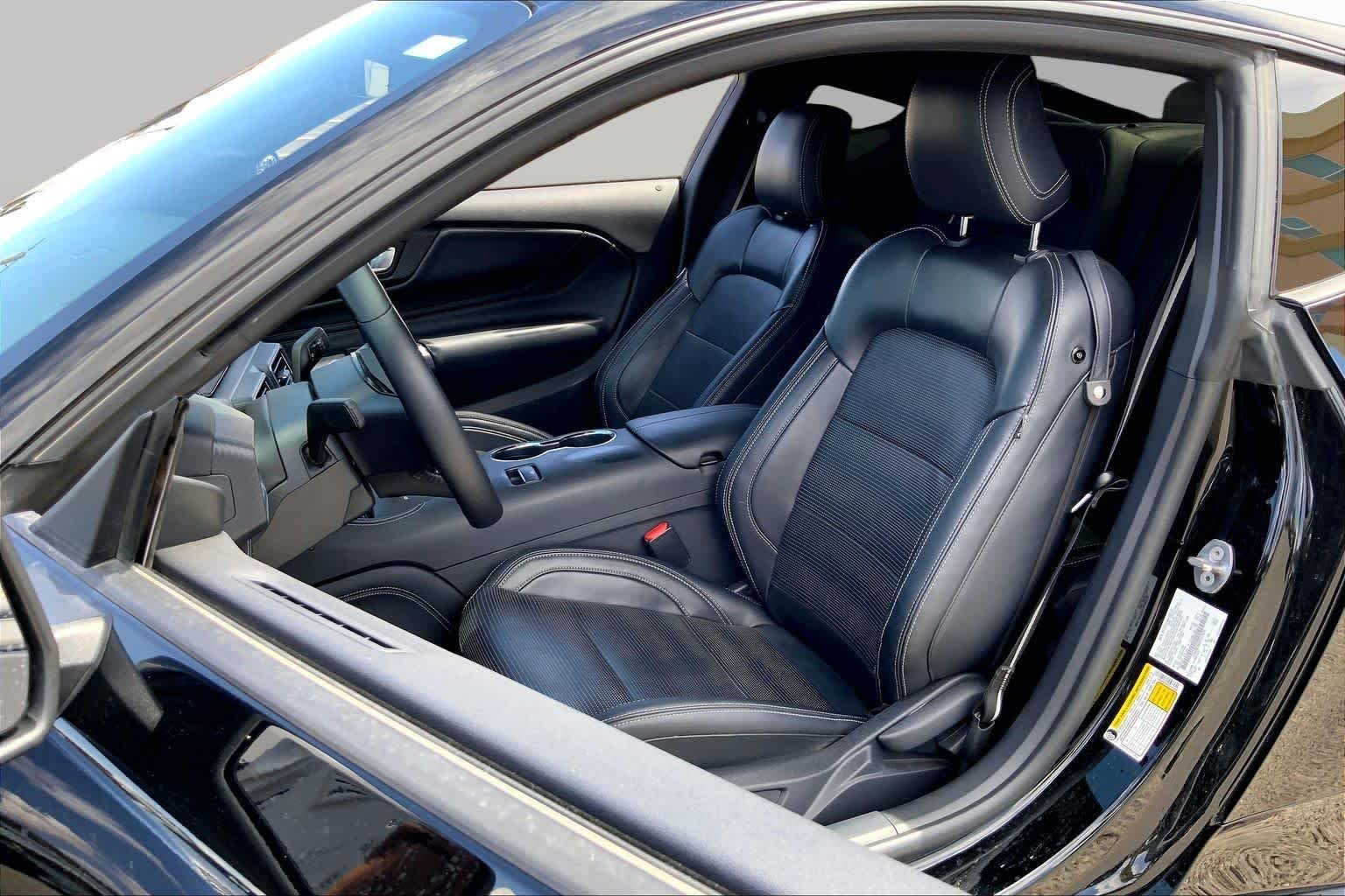 Used 2024 Shadow Black Ford EcoBoost Premium image 8