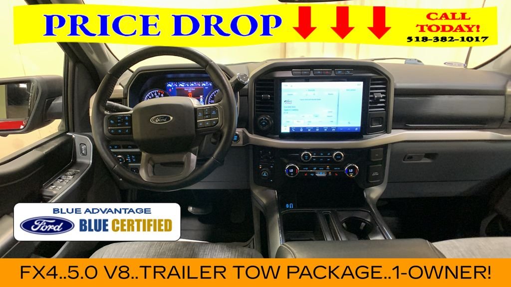 Certified Used 2021 Red Metallic Ford XLT image 24