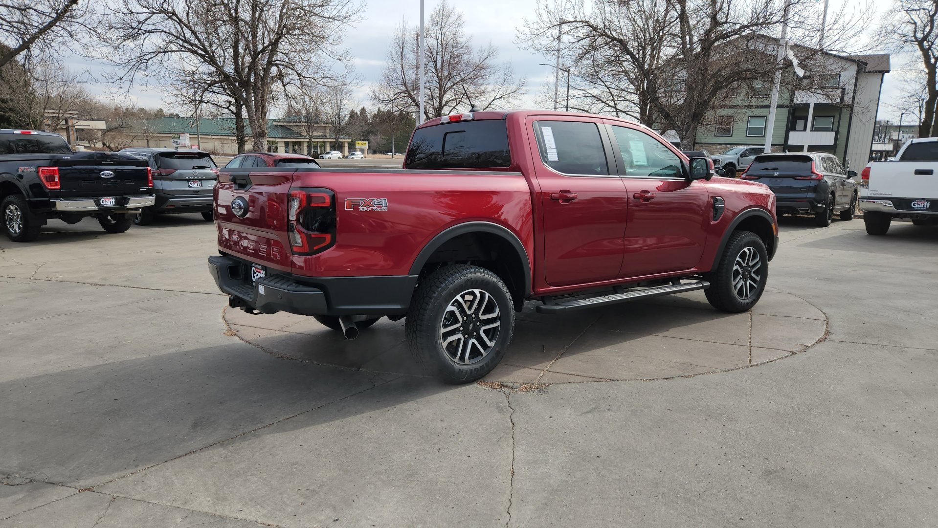 New 2025 Ruby Red Metallic Tinted Clearcoat Ford LARIAT image 14