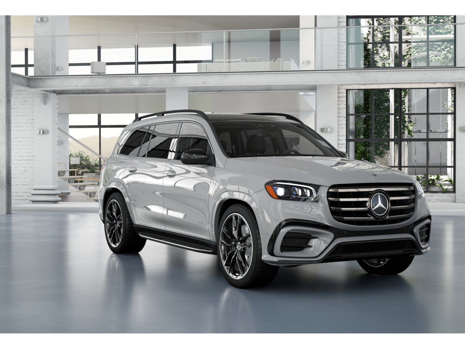Certified Used 2024 MANUFAKTUR Alpine Grey Mercedes-Benz GLS 580 image 8