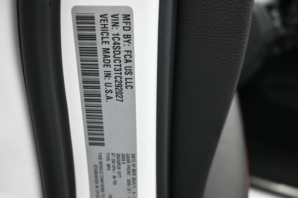 New 2026 White Knuckle Clear-Coat Exterior Paint Dodge GT Plus HEMI V8 image 20