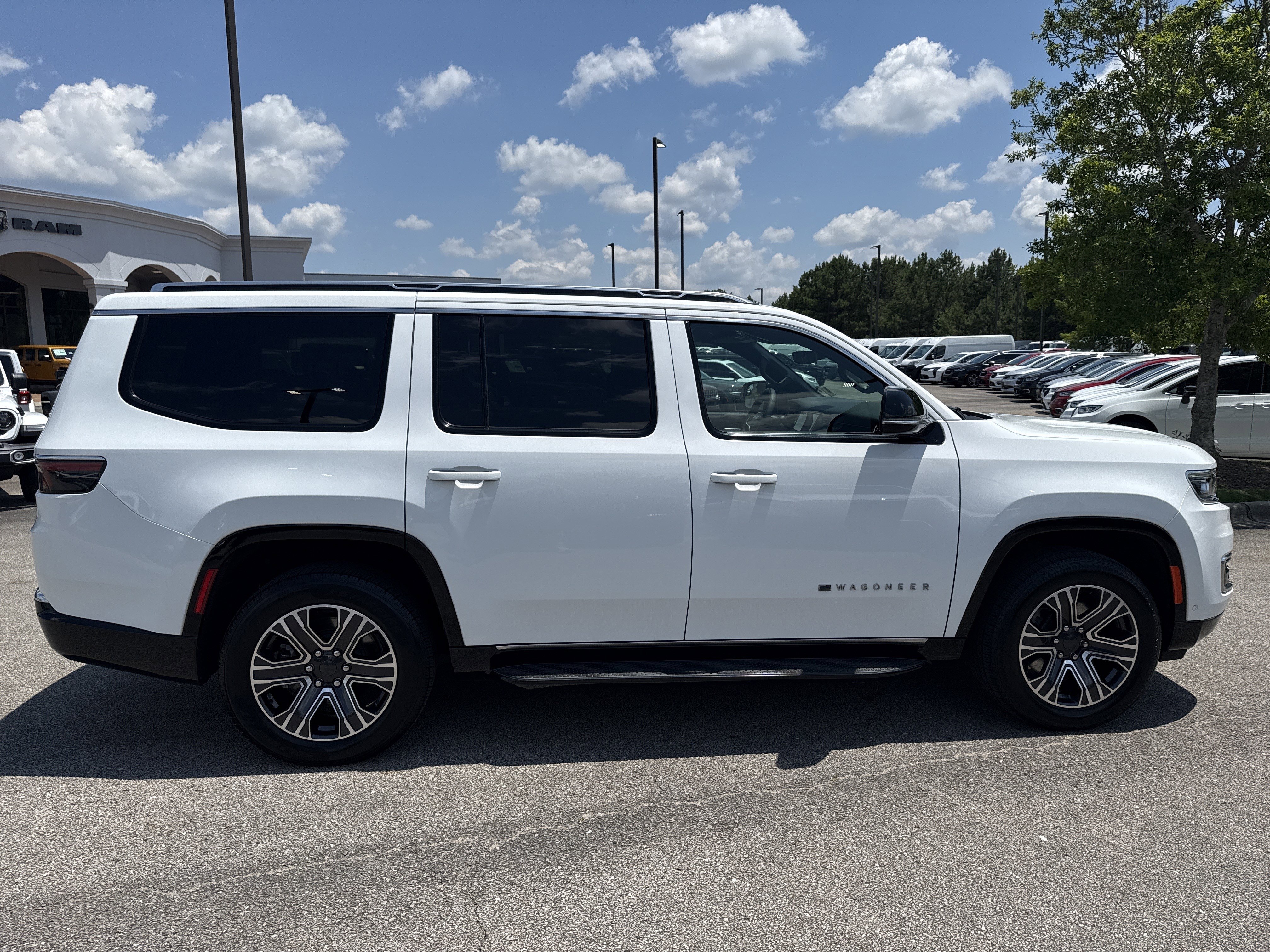 Used 2024 Bright White Clearcoat Jeep Series II image 8