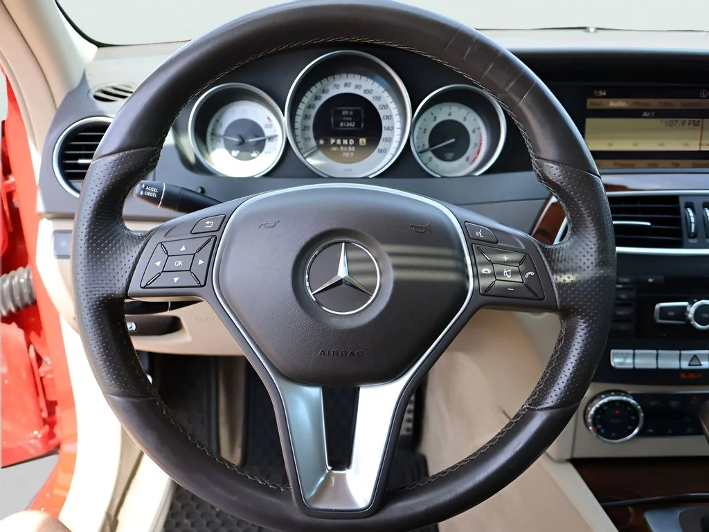 Used 2012 Mars Red Mercedes-Benz C 300 image 31