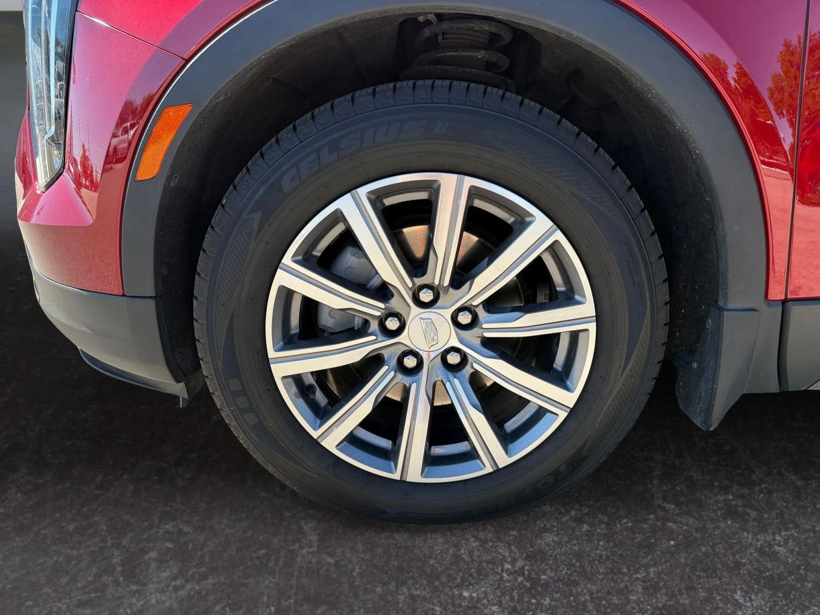Used 2023 Radiant Red Tintcoat Cadillac AWD Sport image 28