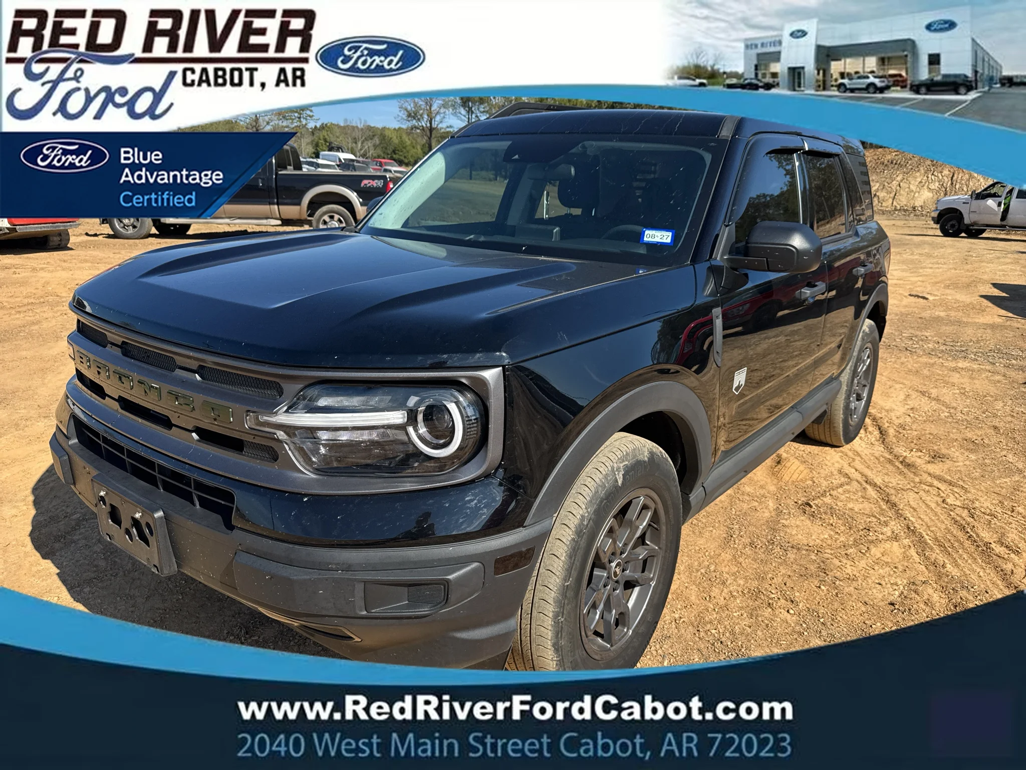 Used 2023 Shadow Black Ford Big Bend image 1