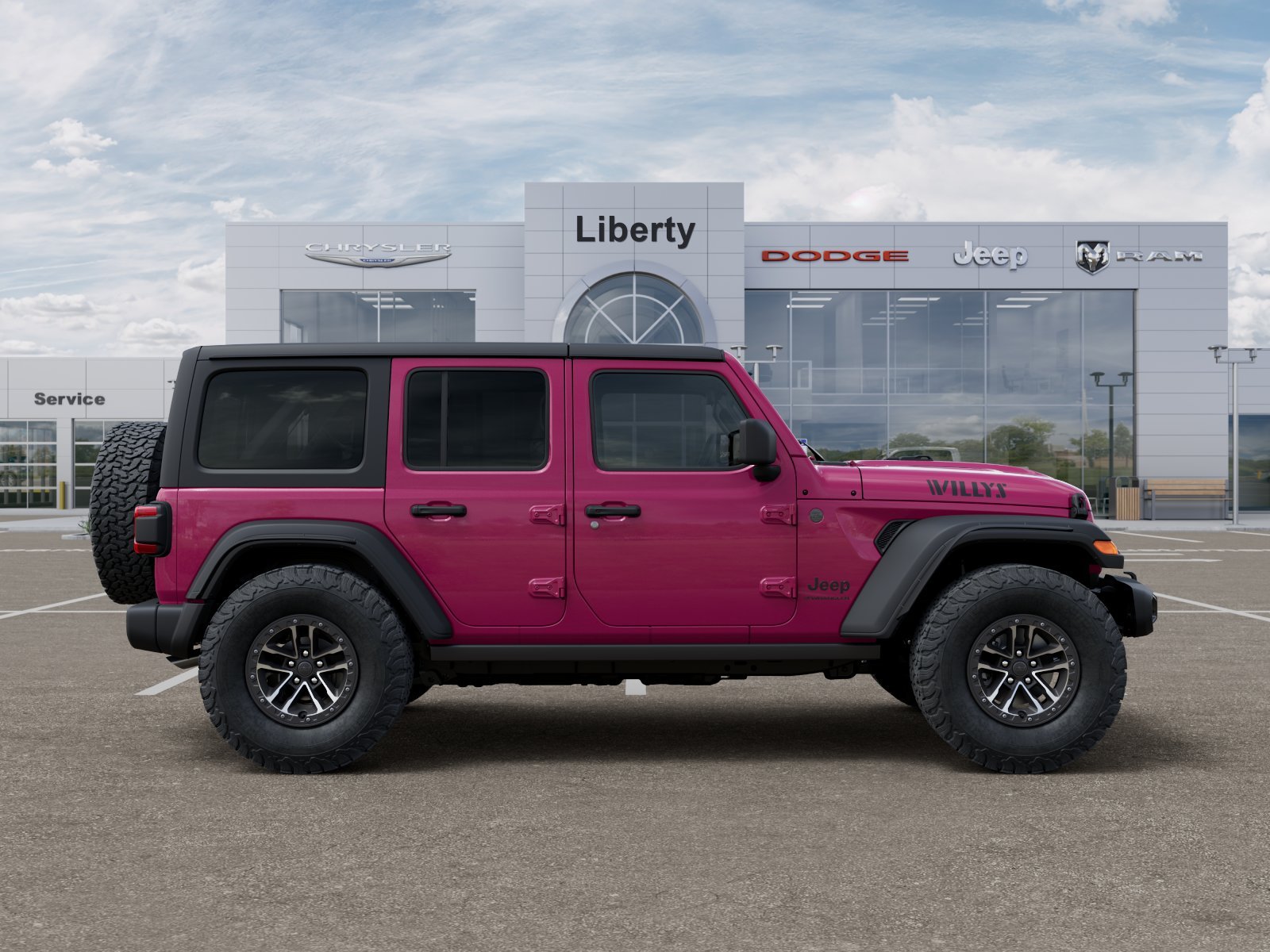 New 2026 Tuscadero Pearl-Coat Exterior Paint Jeep Willys image 51