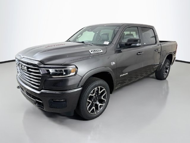 New 2027 Granite Crystal Metallic Clear-Coat Exterior Paint RAM Laramie image 3