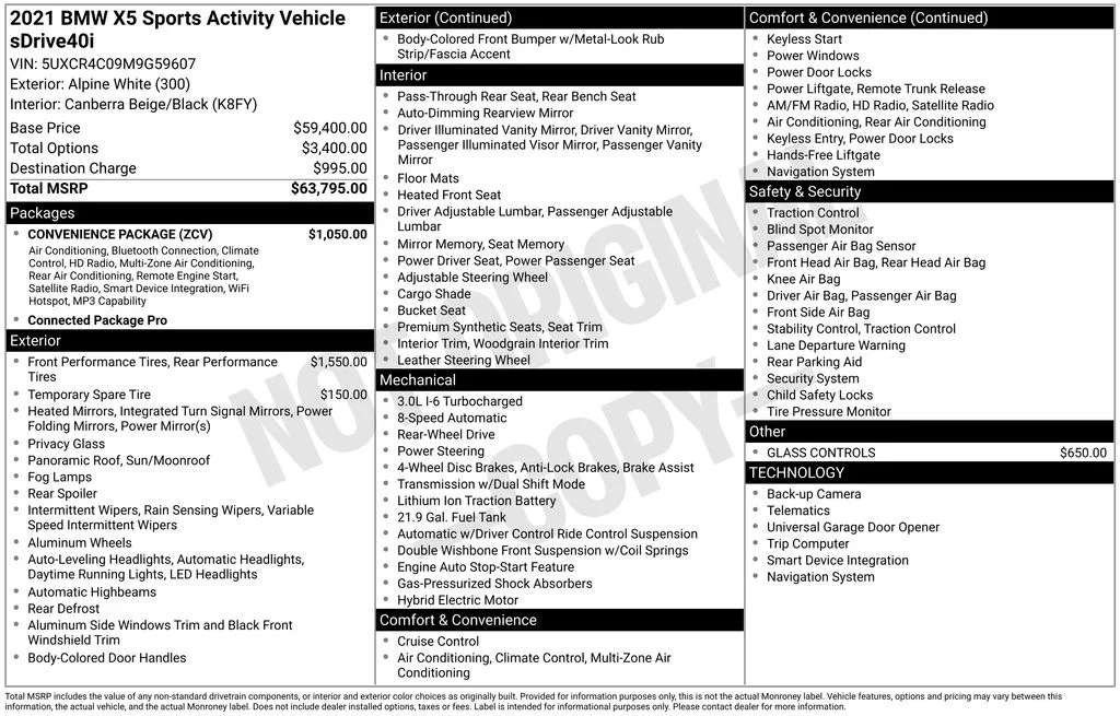 2021 BMW X5 40i - Photo 45