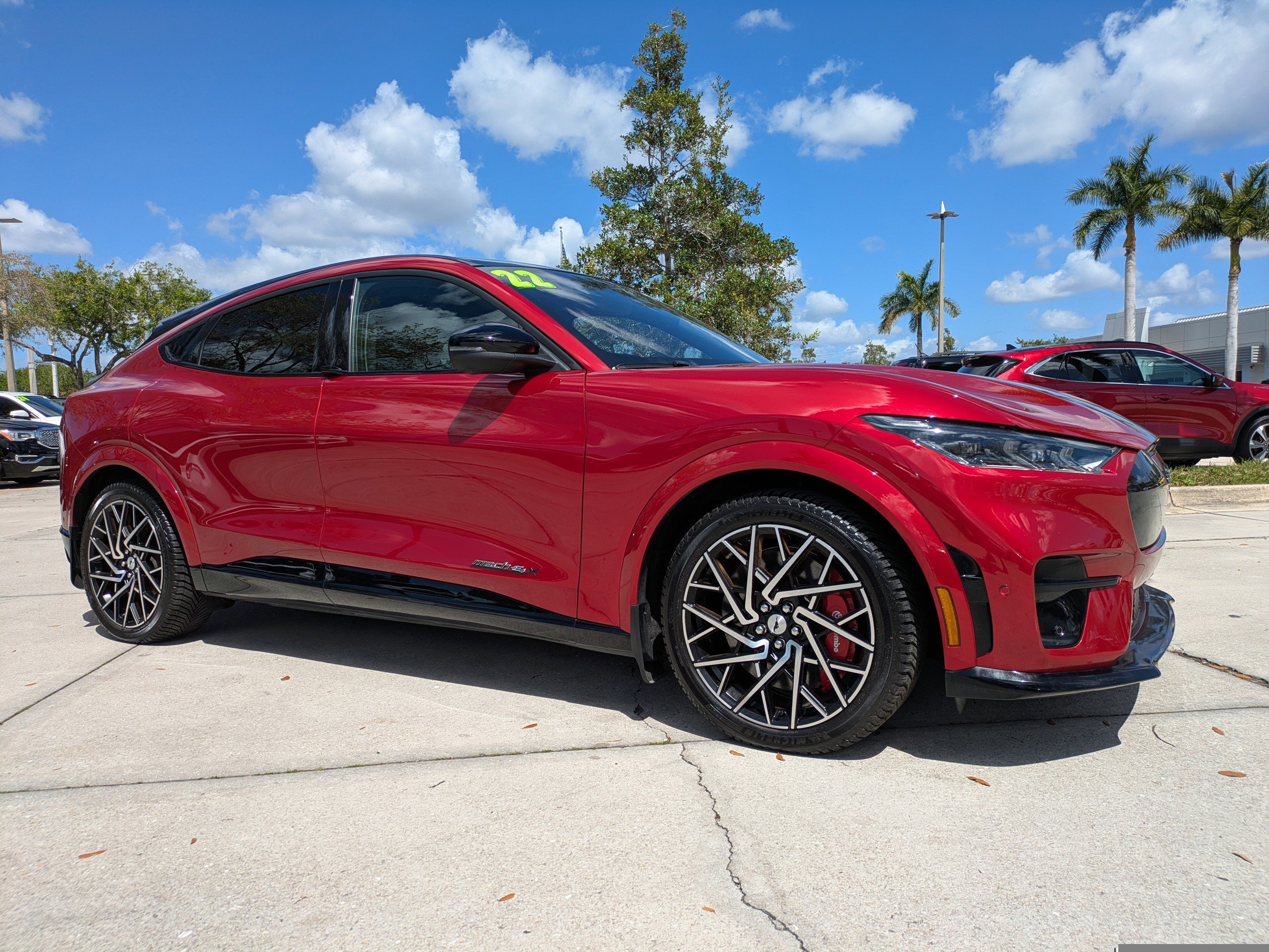 Used 2022 Ford Mustang Mach-E GT AWD with VIN 3FMTK4SX7NMA03566 for sale in Naples, FL