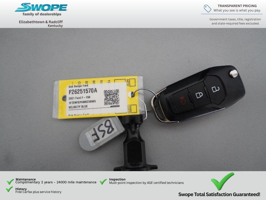 Used 2021 Velocity Blue Metallic Ford XL image 28
