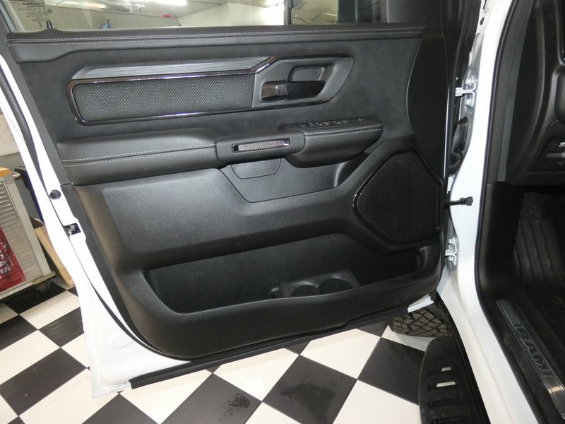 New 2026 Bright White Clear-Coat Exterior Paint RAM RHO 4x4 Crew Cab 5