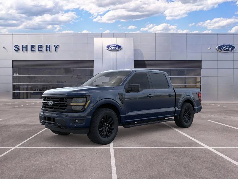 New 2026 Blue Metallic Ford XLT image 3