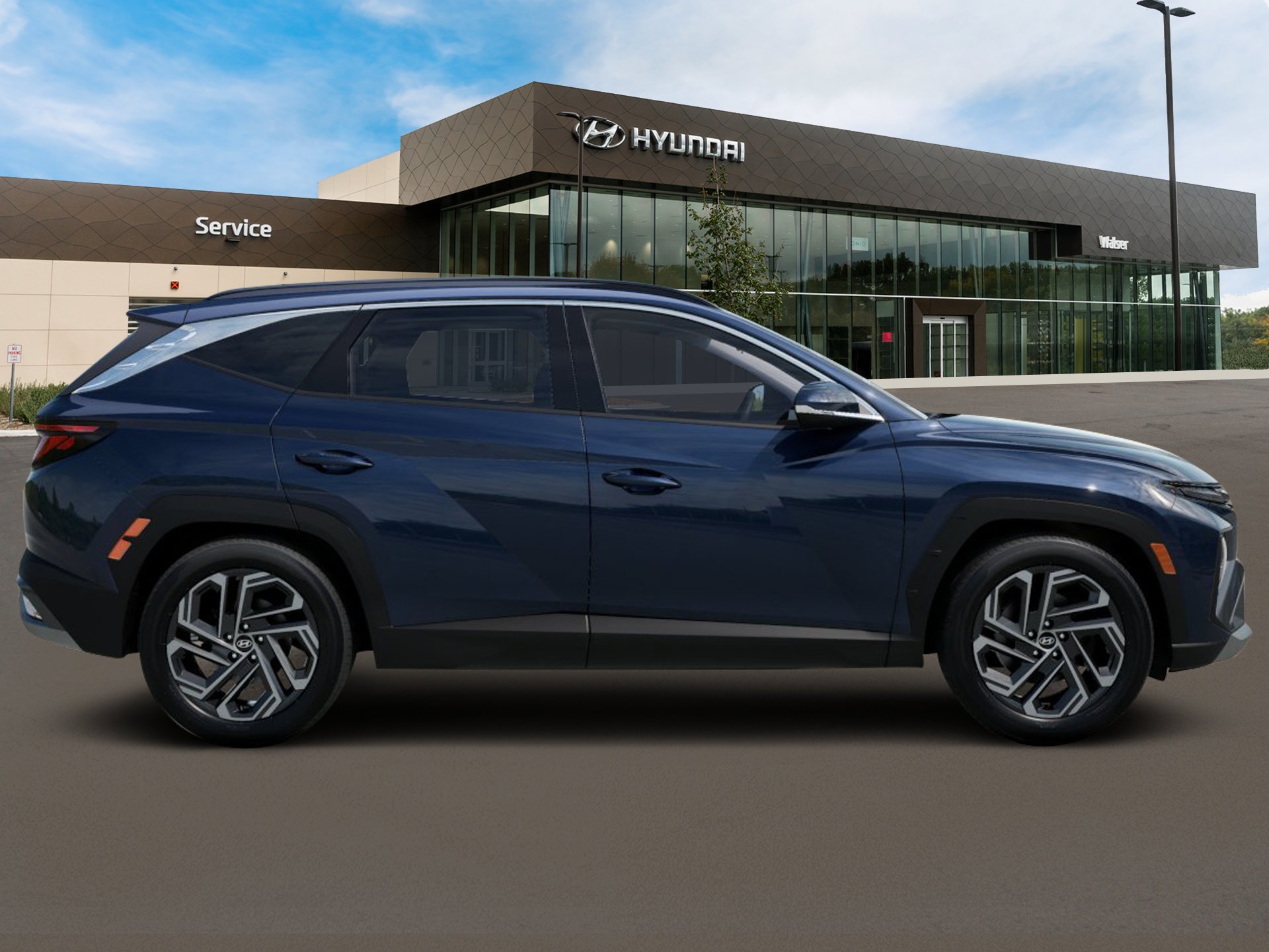 New 2026 Atlantis Blue Hyundai SEL Plus AWD image 7