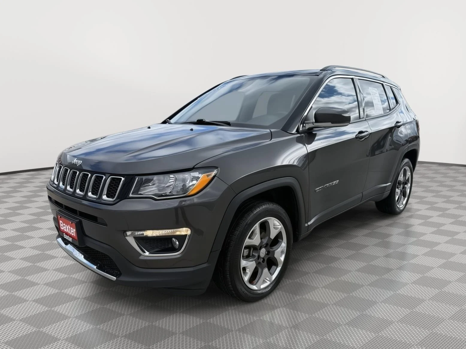 Used 2018 Granite Crystal Metallic Clearcoat Jeep Limited image 3