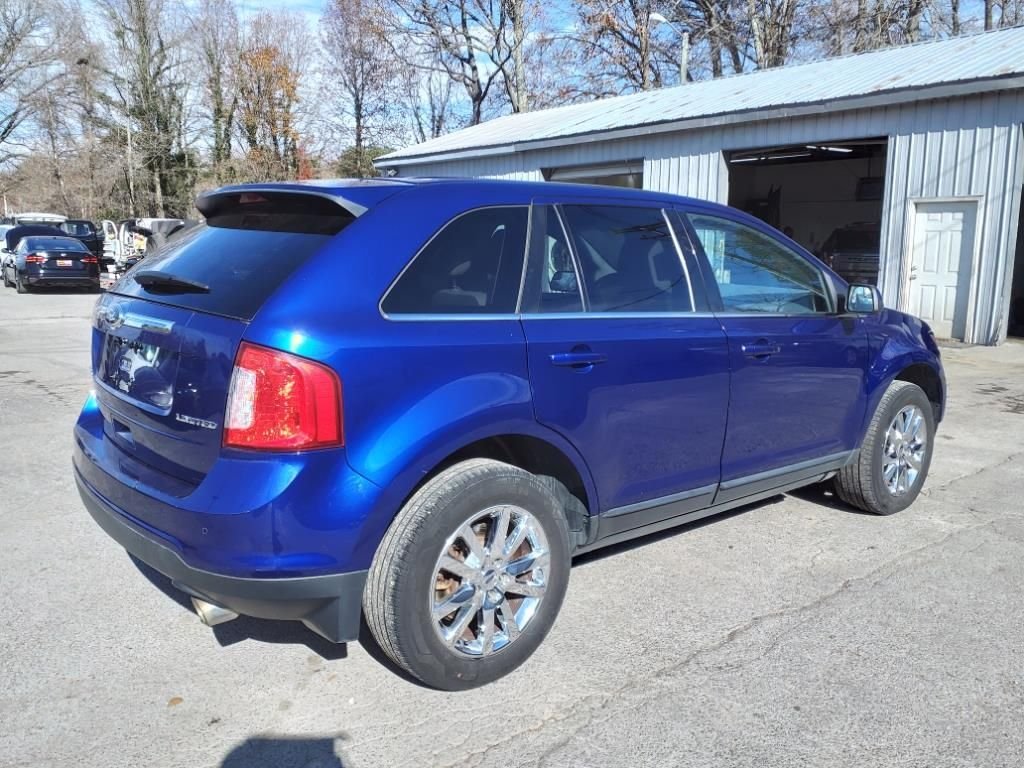Used 2014 Deep Impact Blue Ford Limited image 4