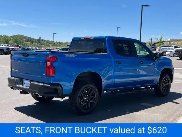 Certified Used 2022 Blue Chevrolet LT Trail Boss image 6