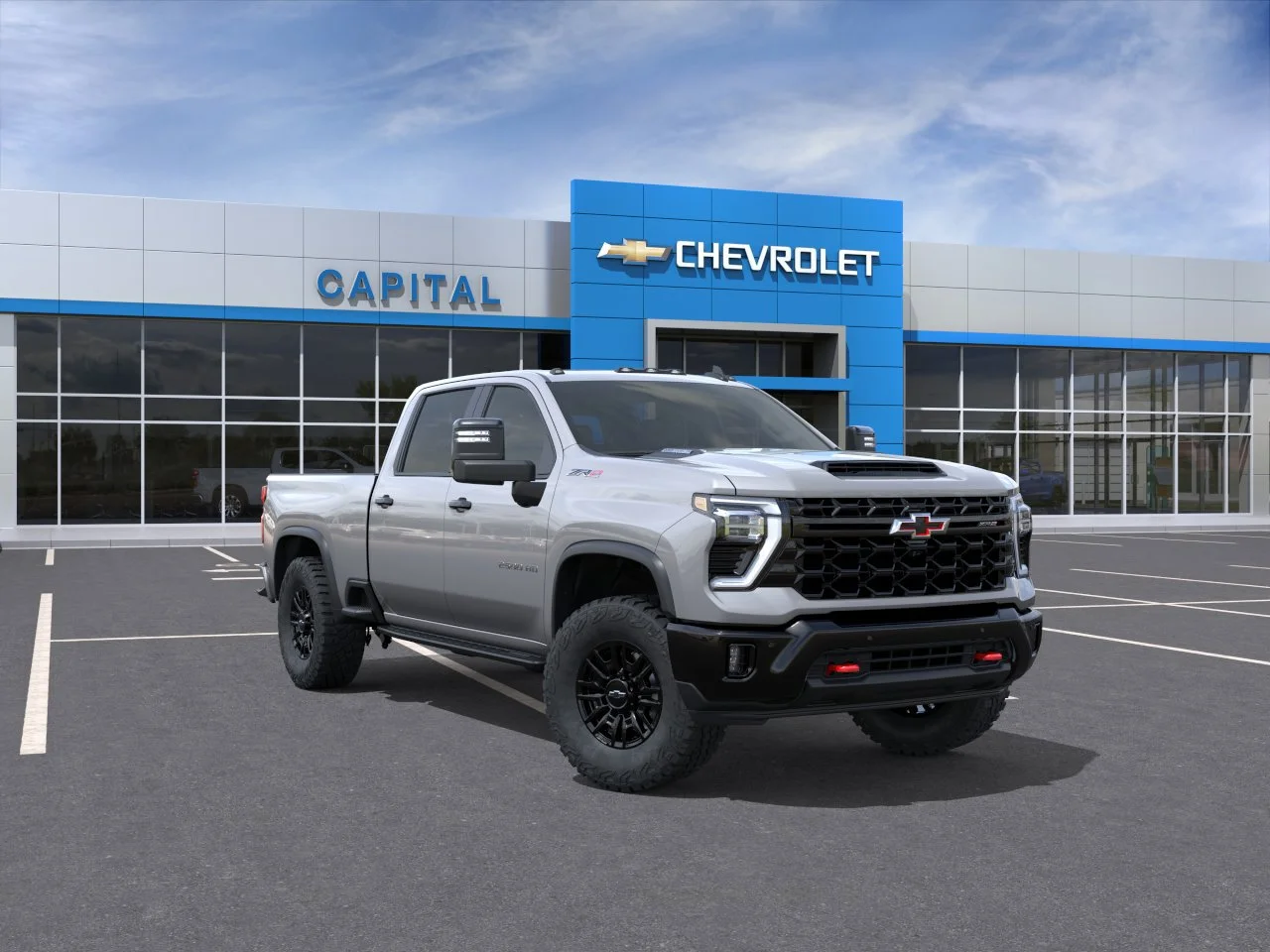 New 2026 Sterling Grey Metallic Chevrolet ZR2 image 2