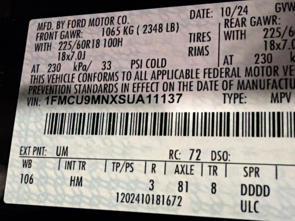 Certified Used 2025 Agate Black Metallic Ford ST-Line image 40