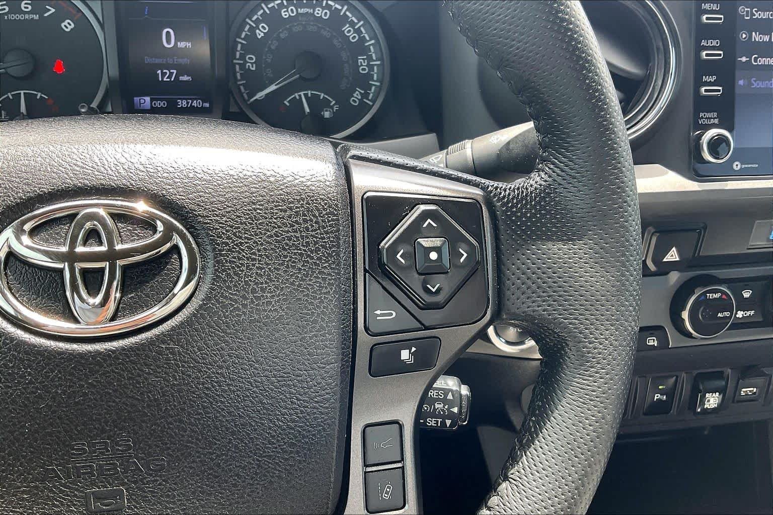 Used 2022 Magnetic Gray Metallic Toyota TRD Sport image 22