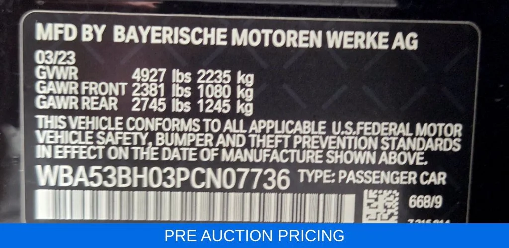 Used 2023 Jet Black BMW 530i image 33