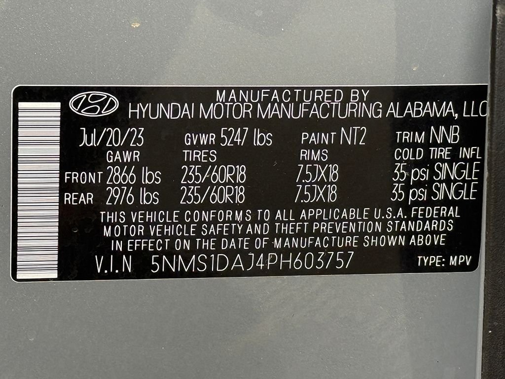 Certified Used 2023 Gray Hyundai SE image 39