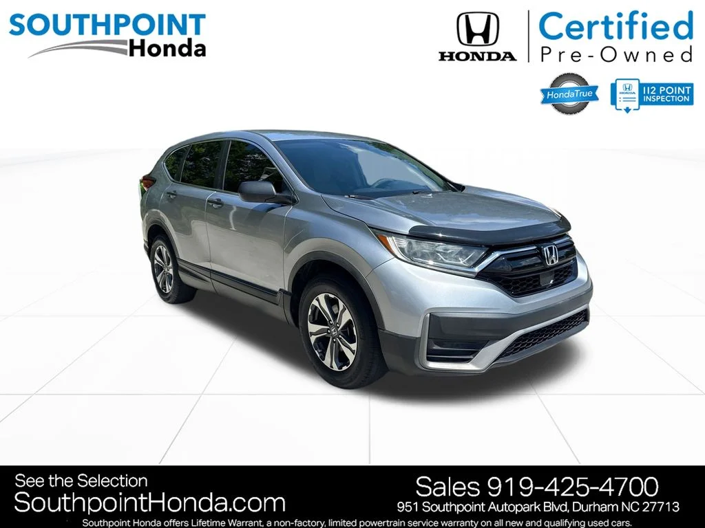 Certified Used 2020 Lunar Silver Metallic Honda LX image 1