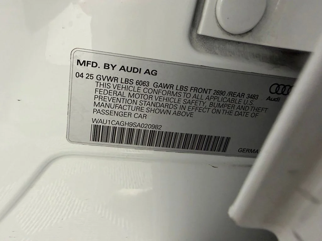 Used 2025 White Audi Premium image 33