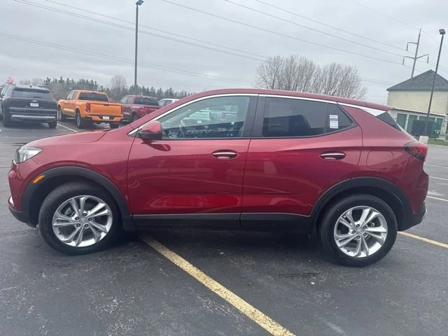Used 2021 Chili Red Metallic Buick Preferred image 6