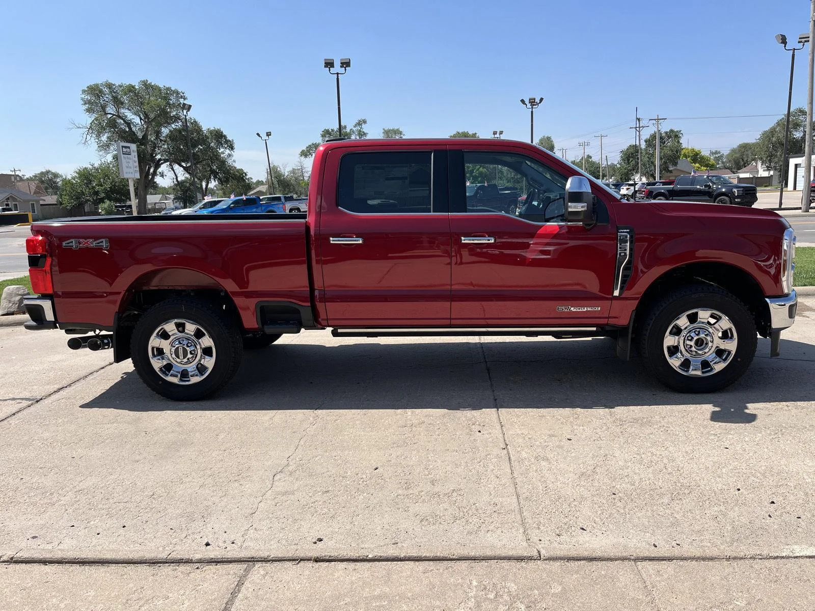 New 2026 Ruby Red Metallic Tinted Clearcoat Ford F-250® Lariat® image 5
