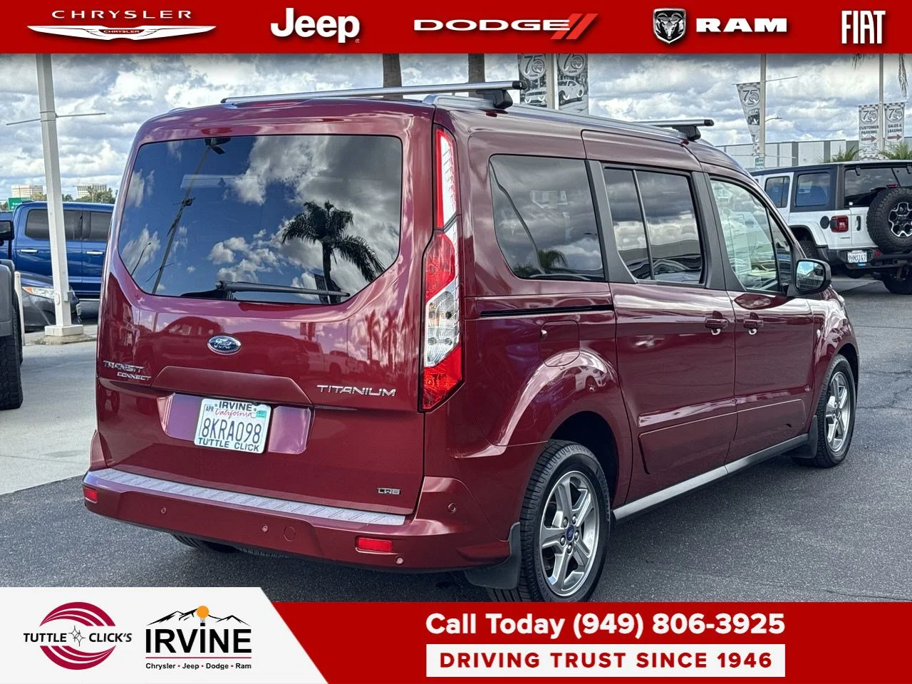 Used 2019 Kapoor Red Metallic Ford Titanium image 13