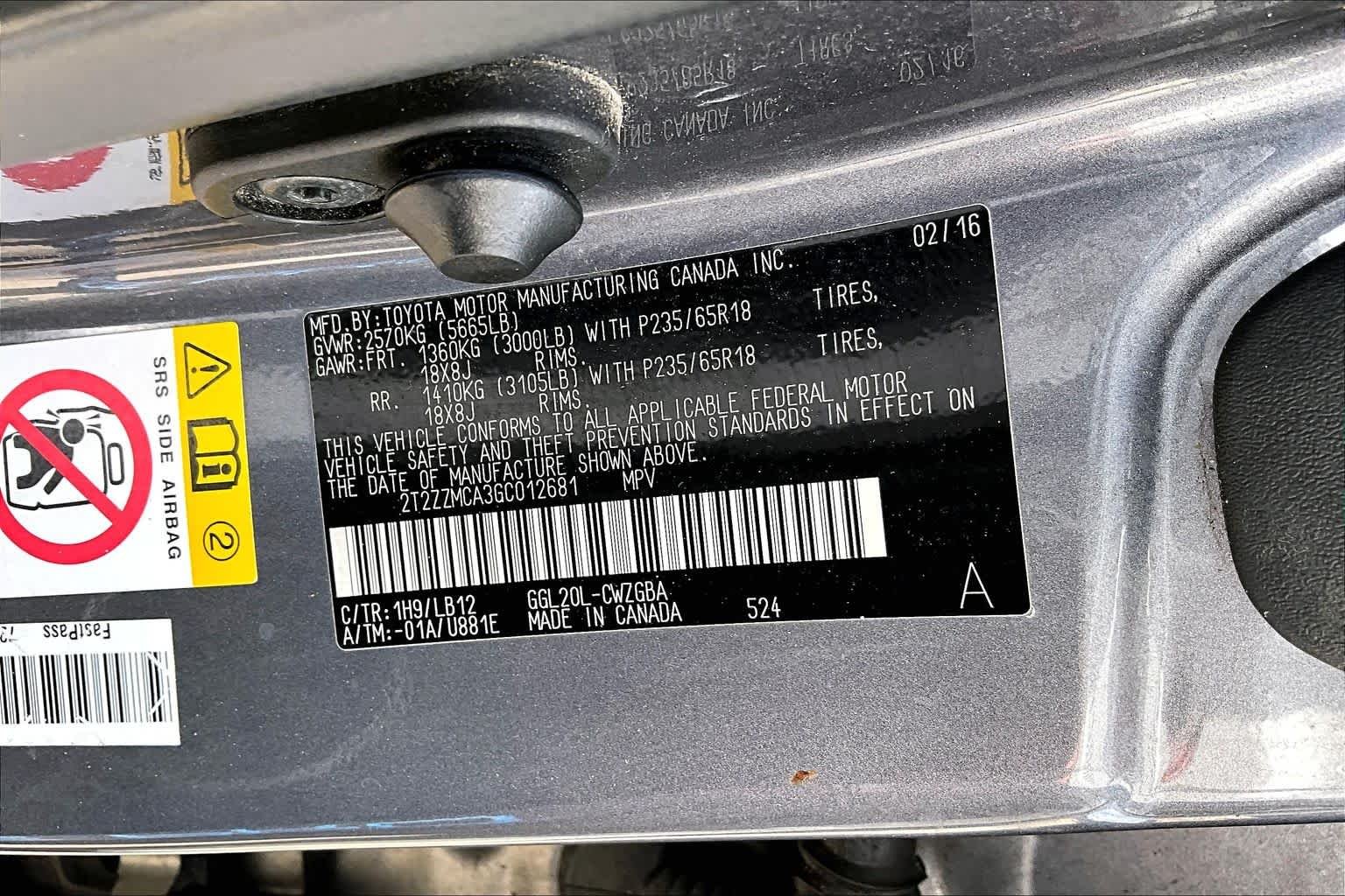 Used 2016 Nebula Gray Pearl Lexus  image 37